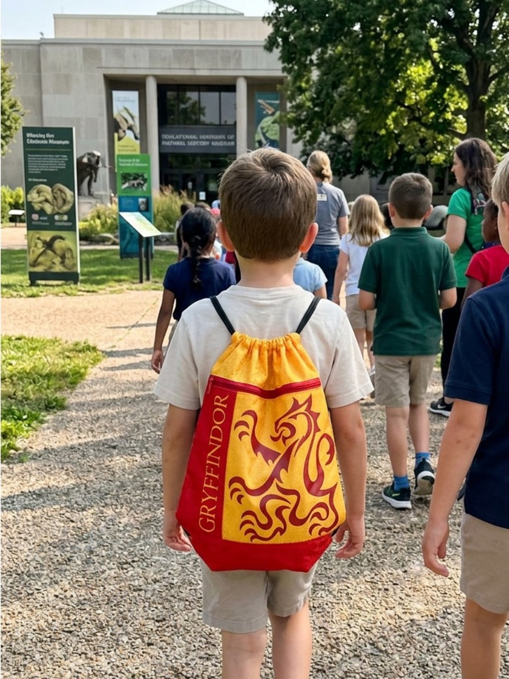 Universal’s Gryffindor Red and Yellow Drawstring Backpack